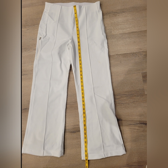 Glacier High Rise Bootcut Pant White Size 12 Athleta NWOT worn once - Picture 16 of 16